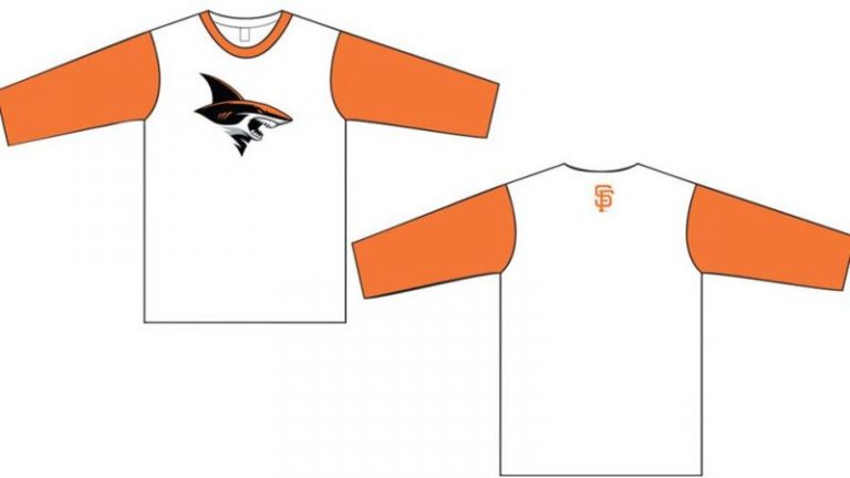 September 25, 2018 San Francisco Giants – Sharks Giants Shirt