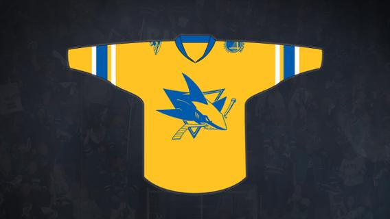 san jose sharks warriors jersey