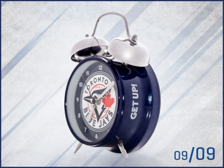 September 9, 2018 Toronto Blue Jays – Buck Martinez Get Up! Alarm Clock