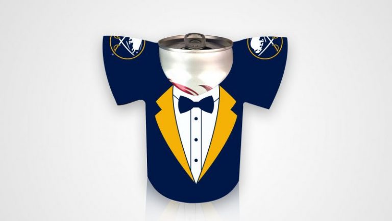 December 31, 2018 Buffalo Sabres – Tuxedo Koozie