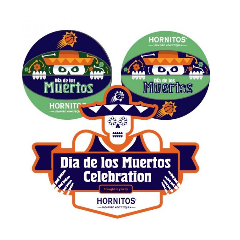 November 2, 2018 Phoenix Suns – Suns Calavera Mini Basketball