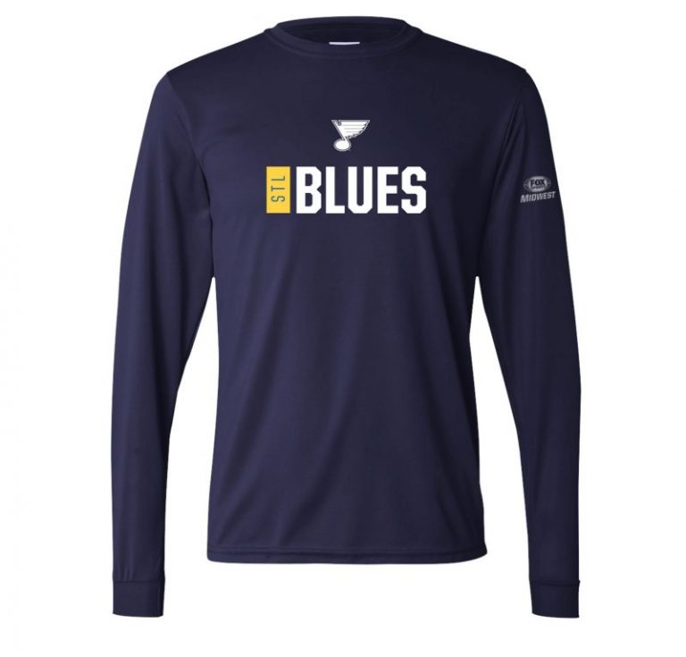 November 6, 2018 St Louis Blues – Long Sleeve Performance T-Shirt