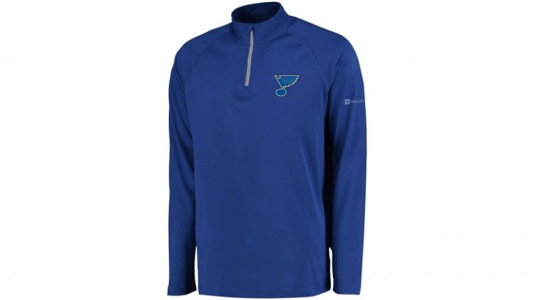 February 19, 2019 St Louis Blues – Quarter Zip Pullover