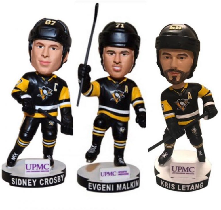 December 17, 2018 Pittsburgh Penguins – Evgeni Malkin Bobblehead