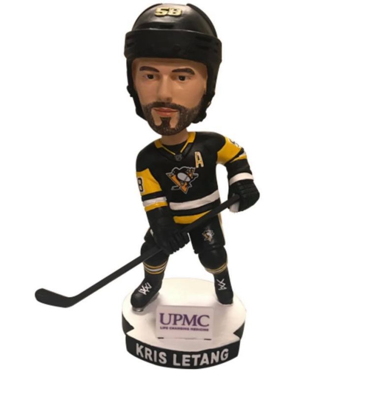 January 28, 2019 Pittsburgh Penguins – Kris Letang Bobblehead