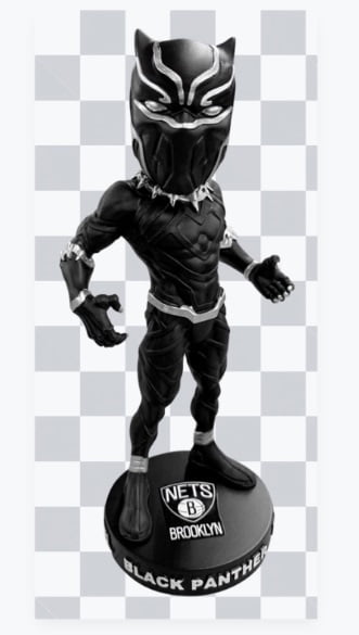 black panther bobble head
