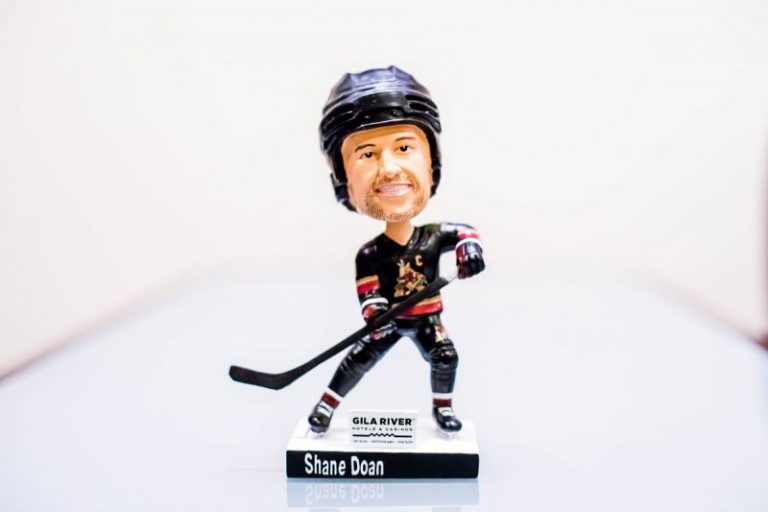February 24, 2019 Arizona Coyotes – Shane Doan bobblehead
