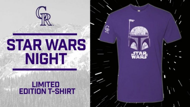 August 3, 2019 Colorado Rockies – STAR WARS Shirt