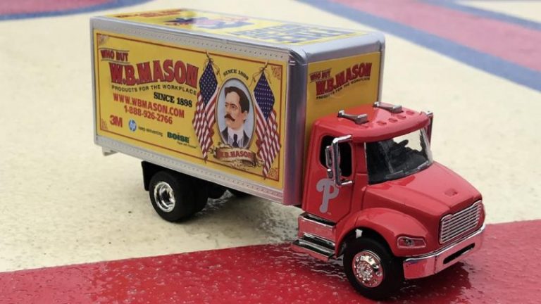 September 15, 2019 Philadelphia Phillies – W.B. Mason Collectible Truck