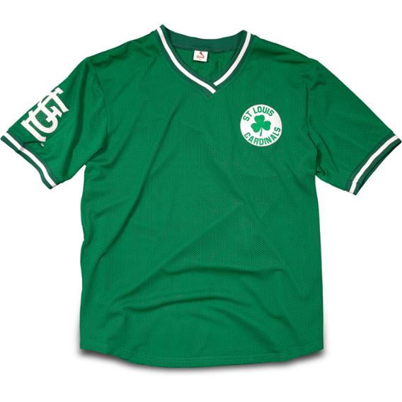 st louis cardinals green jersey