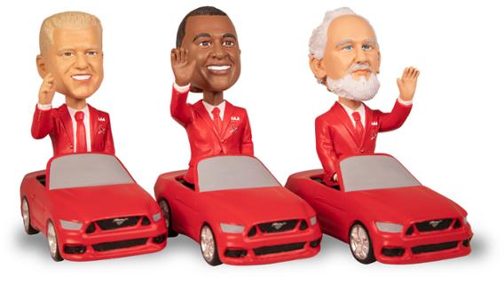 April 6, 2019 St Louis Cardinals - Mystery Hall of Fame Opening Day Car Parade Bobblehead ...