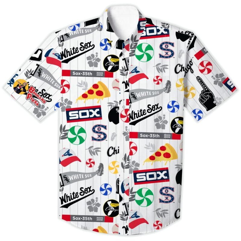 Chicago White Sox MLB American Flower Hawaiian Shirt - Growkoc