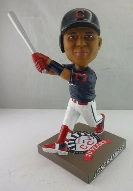 March 9, 2019 Cleveland Indians – Jose Ramirez Bobblehead