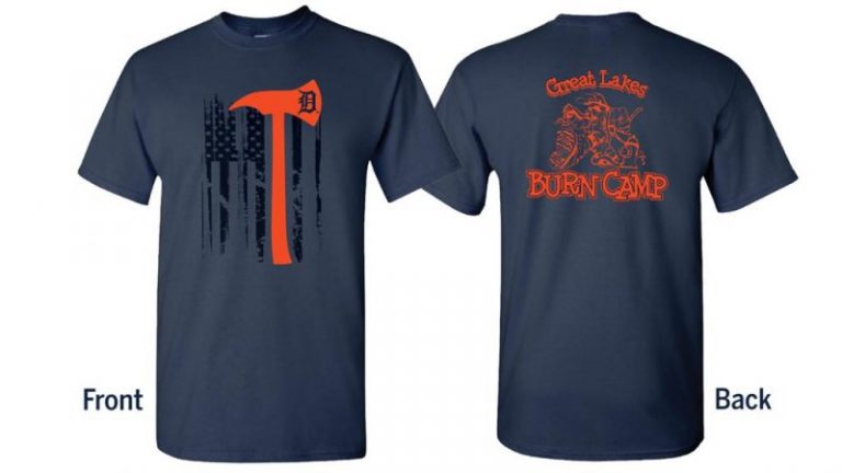 May 15, 2019 Detroit Tigers – Firefighters T-shirt