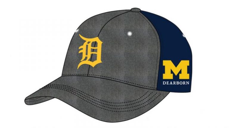 August 5, 2019 Detroit Tigers – University of Michigan-Dearborn Cap