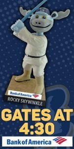 Wilmington Blue Rocks Rocky Skywinkle Bobble Head