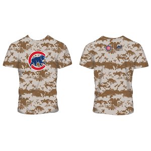 chicago cubs camouflage jersey