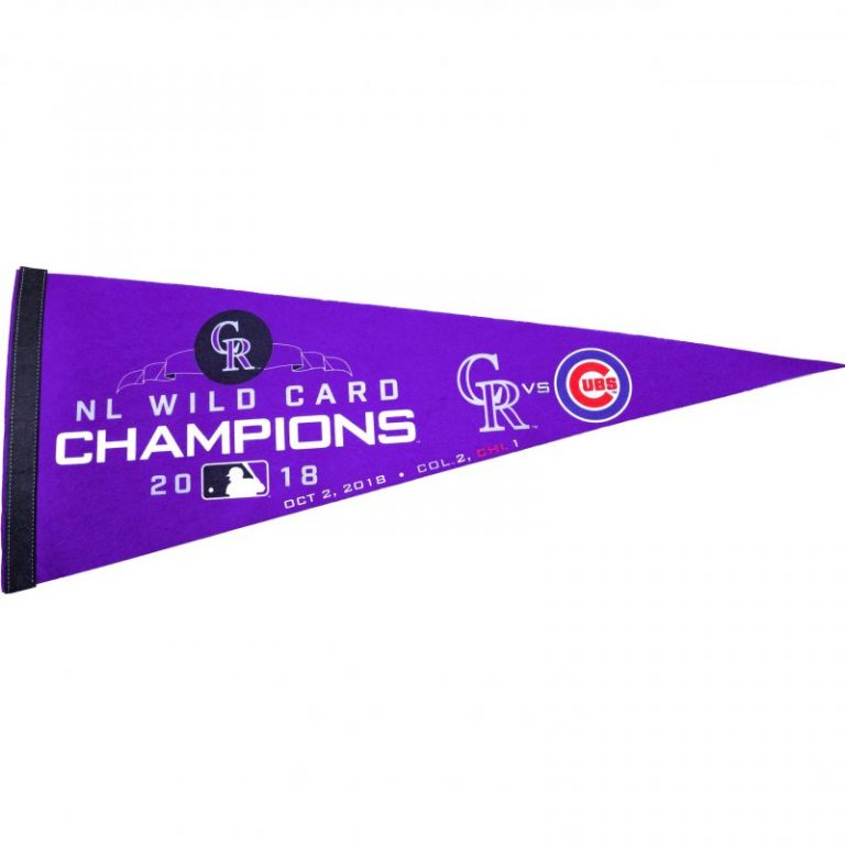 April 7, 2019 Colorado Rockies – Wild Card Pennant