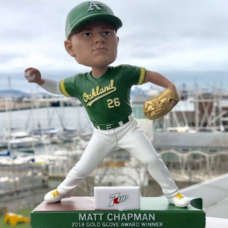 Oakland Athletics Bobblehead History Stadium Giveaway Exchange