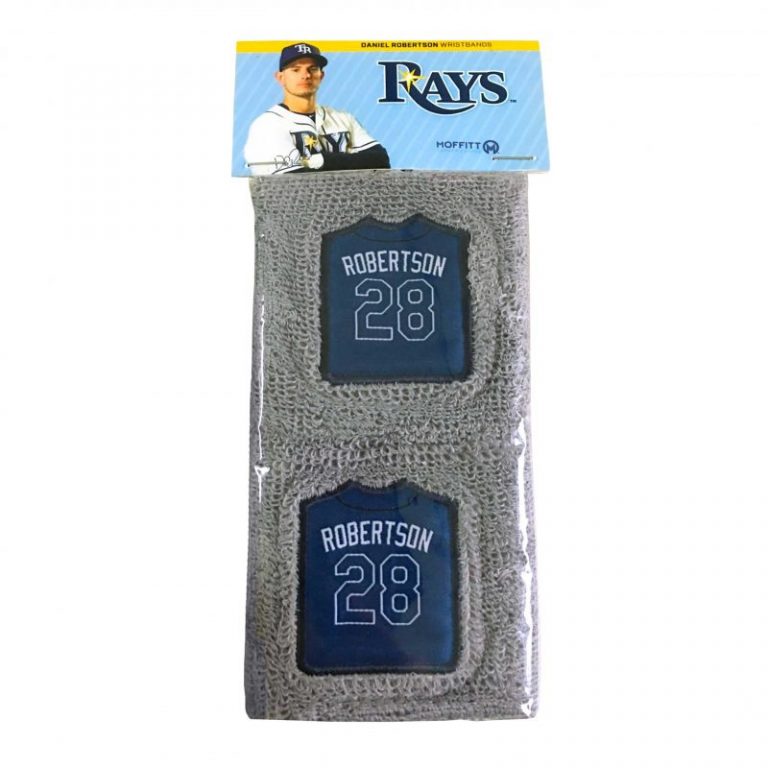 April 21, 2019 Tampa Bay Rays – Daniel Robertson Wristbands