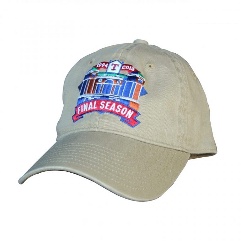 May 19, 2019 Texas Rangers – Final Season Logo Cap
