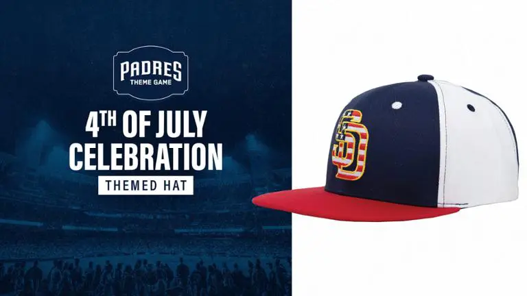 4th of July-themed Padres hat