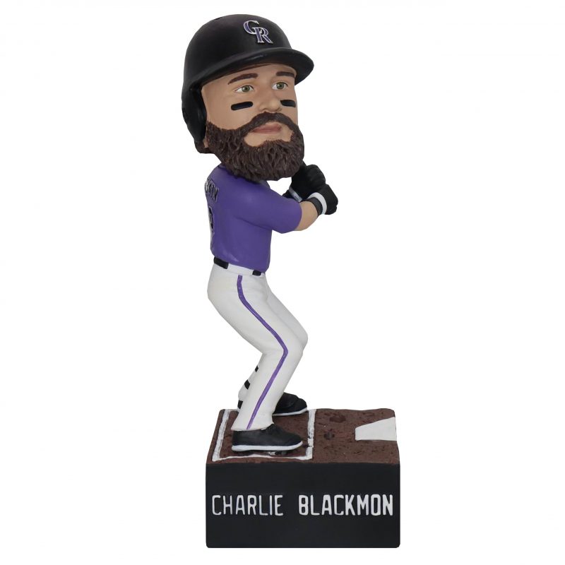 Charlie Blackmon Colorado Rockies Caricature Bobblehead FOCO