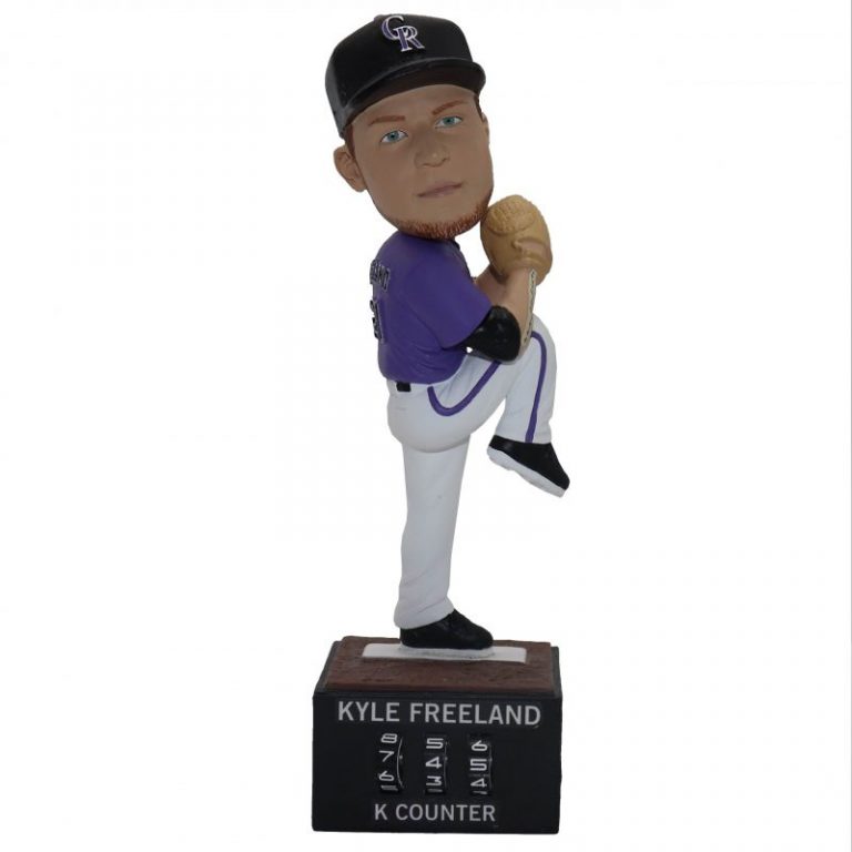August 4, 2019 Colorado Rockies – Kyle Freeland Bobblehead