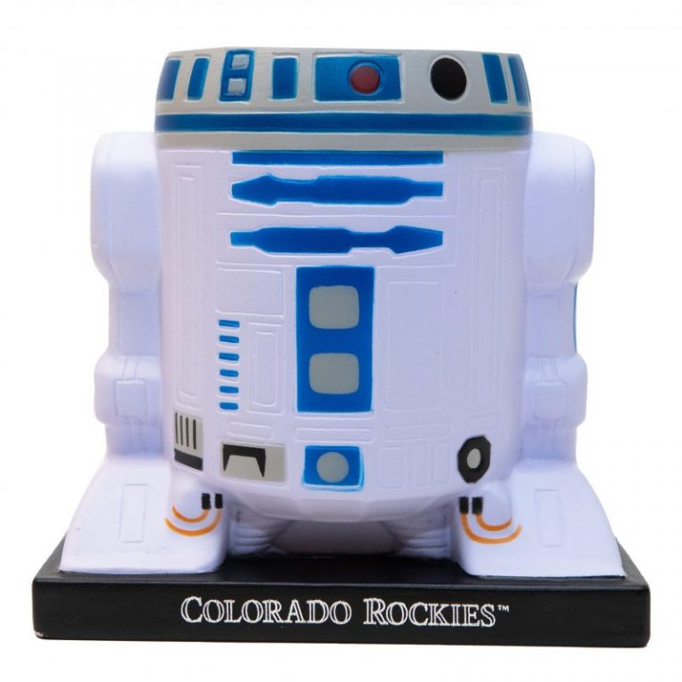 August 3, 2019 Colorado Rockies – Star Wars R2-D2 Beverage Wrap