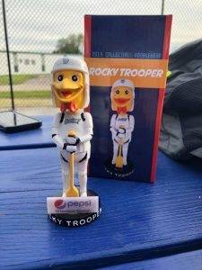 Green Bay Booyah (Northwoods League) - Rocky Trooper Bobblehead