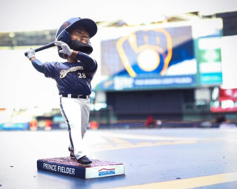 June 30, 2019 Milwaukee Brewers – Prince Fielder Bobblehead