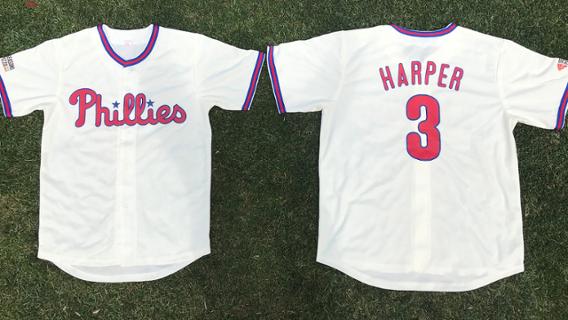 phillies replica jersey