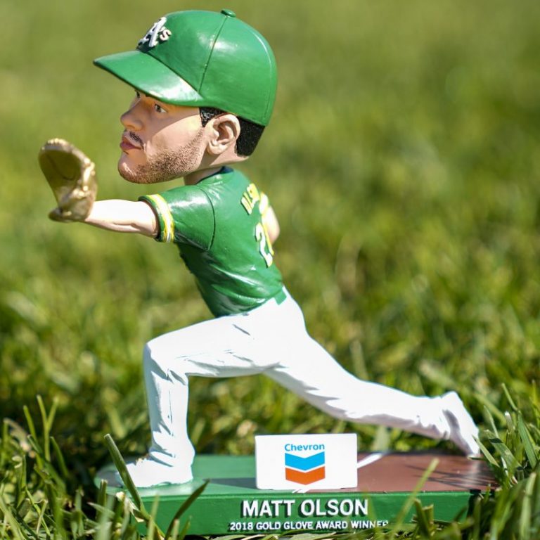 June 22, 2019 Oakland Athletics – Matt Olson Gold Glove Bobblehead