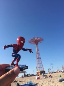 Brooklyn Cyclones Spiderman Bobblehead