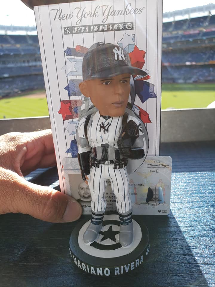 New York Yankees - Mariano Rivera Captain America Bobblehead