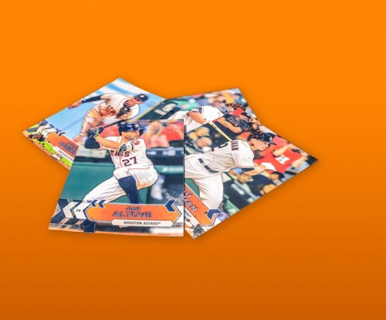 August 6, 2019 Houston Astros – TOPPS Baseball Cards