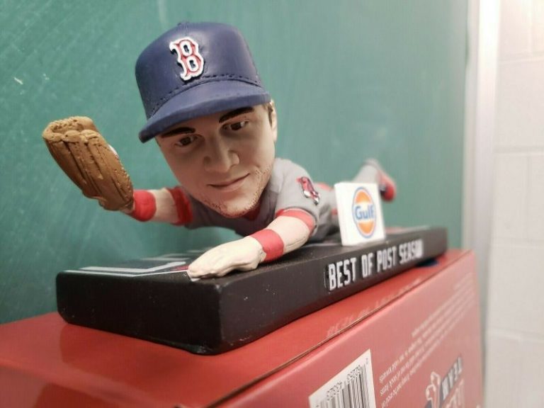 September 3, 2019 Boston Red Sox – Andrew Benintendi ALCS Catch Bobblehead
