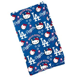 September 3, 2019 Los Angeles Dodgers - Hello Kitty Blanket - Stadium  Giveaway Exchange