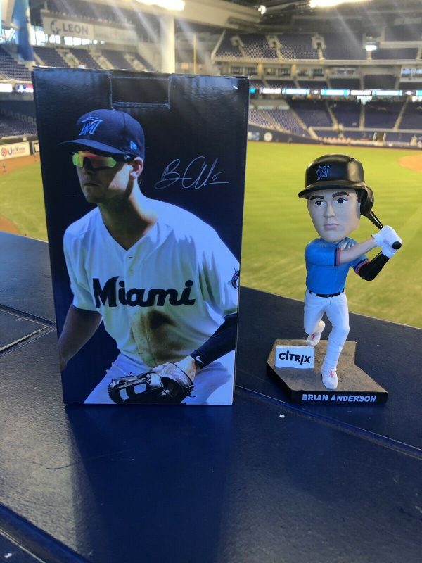 Trevor Rogers Miami Marlins City Connect Bobblehead SGA 2022