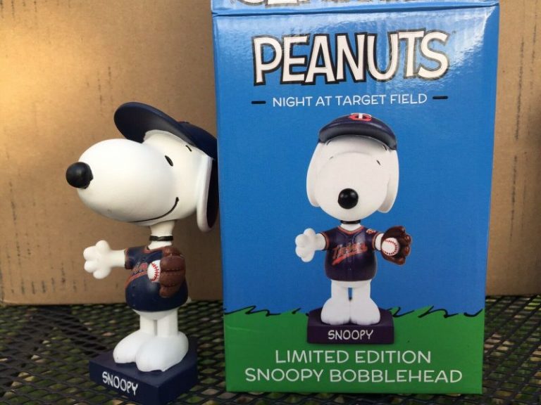 September 12, 2019 Minnesota Twins – Snoopy Bobblehead
