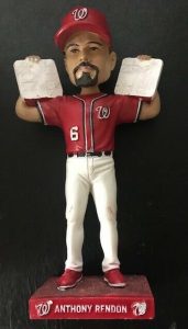 September 13, 2019 Washington Nationals - Anthony Rendon Bobblehead