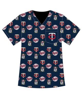 minnesota twins scrubs