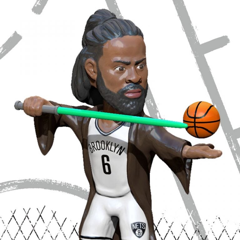 December 21, 2019 Brooklyn Nets – DeAndre Jordan Star Wars Night Bobblehead