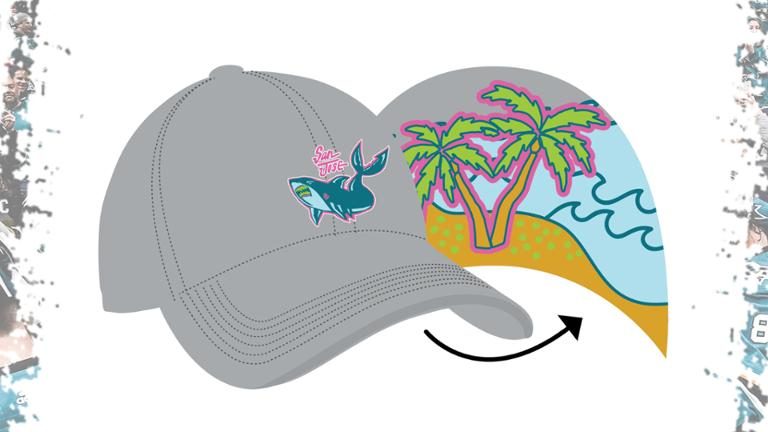 February 10, 2020 San Jose Sharks – Graffiti Shark hat