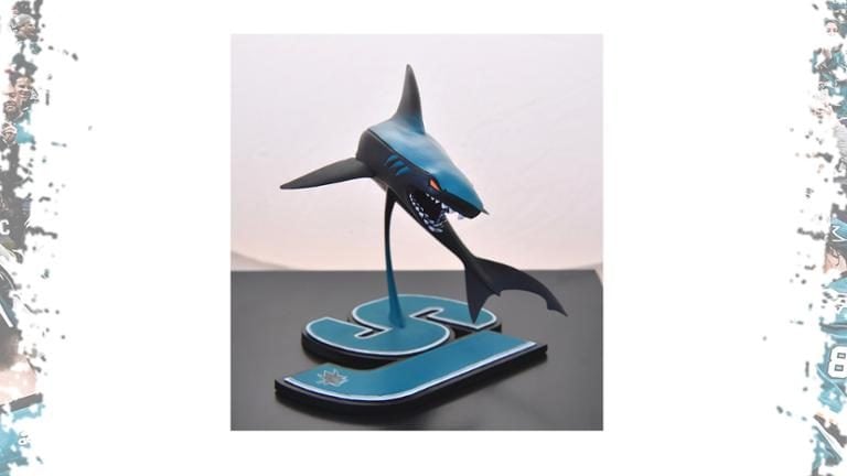 March 19, 2020 San Jose Sharks – Stealth Leaping Shark Sculpture