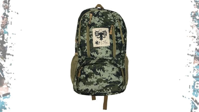 November 9, 2019 San Jose Sharks – Burns Camo Backpack