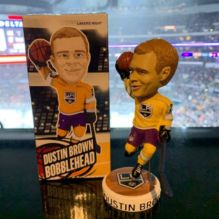 February 23, 2020 Los Angeles Kings – Dustin Brown Bobblehead
