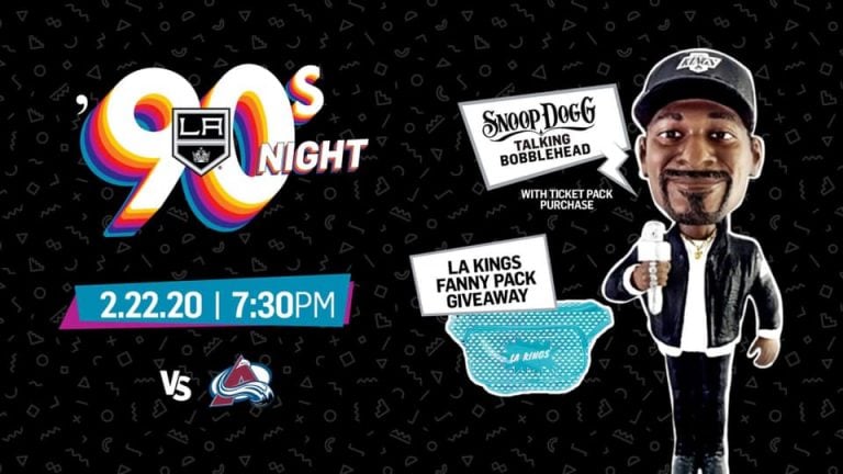 February 22, 2020 Los Angeles Kings – Fanny Pack & Snoop Dog Bobblehead