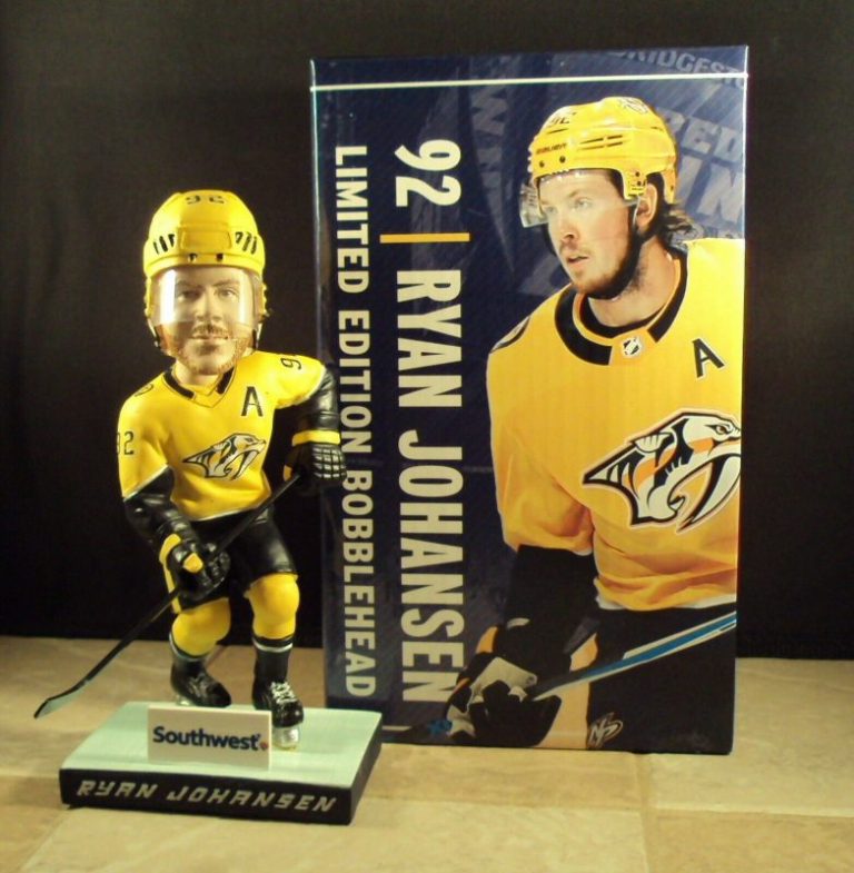 February 13, 2020 Nashville Predators – Ryan Johansen Bobblehead