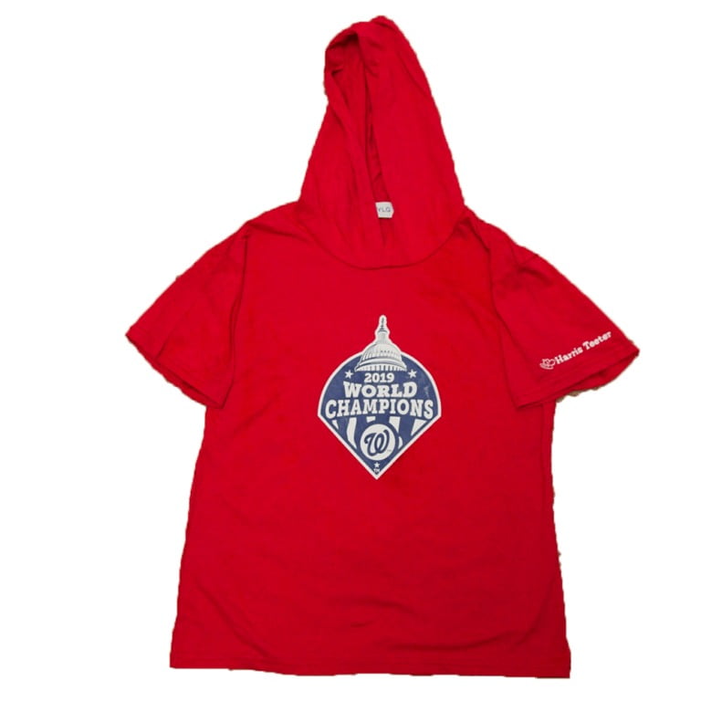 April 18, 2021 Washington Nationals – Kids Short Sleeve Hooded T-shirt